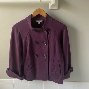 Cabi Purple Coat - Style #182 - Size M EUC